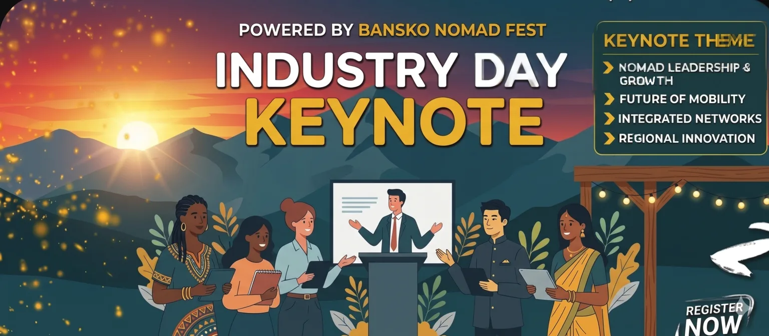 Industry Day Keynote: Trends and The Future Of The Digital Nomad Ecosystem