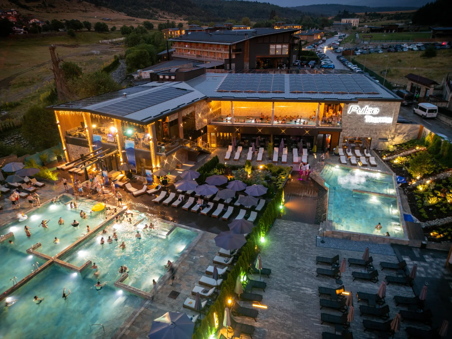 Epic Hot Springs Pool Party