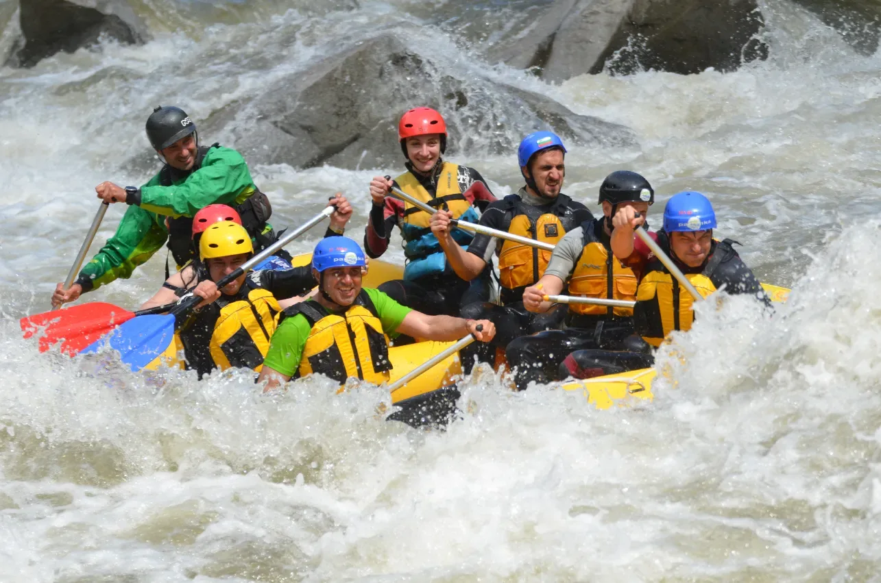 Rafting on the Struma River